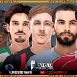 فیس پک FL25 Facepack Update v156 برای PES 2021