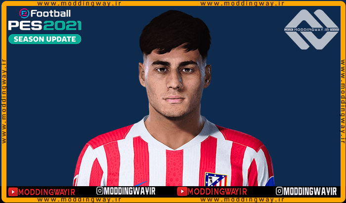 فیس Carlos Martin برای PES 2021
