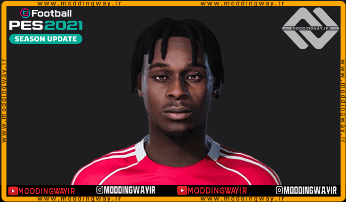فیس Jeremie Frimpong برای PES 2021 - آپدیت 2 دی 1404