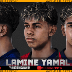 فیس Lamine Yamal برای PES 2021 - آپدیت 28 آذر 1404