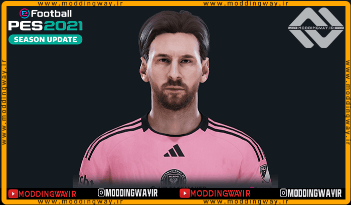 فیس Lionel Messi برای PES 2021 - آپدیت 18 آذر 1404