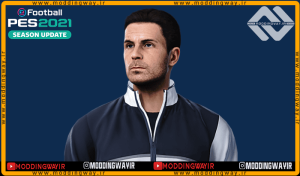 فیس Mikel Arteta برای PES 2021