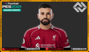 فیس Mohamed Salah برای PES 2021 - آپدیت 15 آذر 1404