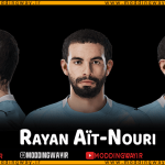 فیس Rayan Aït-Nouri برای PES 2021 - آپدیت 21 آذر 1404