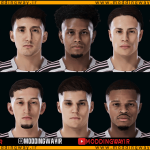 فیس پک Juventus 2025-26 برای PES 2021 