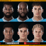فیس پک SSC Napoli 2025-2026 برای PES 2021
