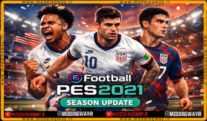 فیس پک United States 2025-2026 برای PES 2021