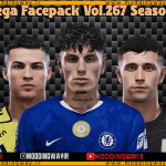 فیس پک new season 25-26 v267 برای PES 2021