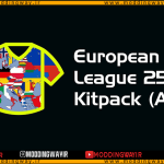 کیت پک European League 2025-2026 برای PES 2021
