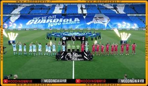 ماد گرافیکی تیفو Manchester City Pep Guardiola 1000