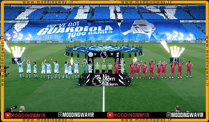 ماد گرافیکی تیفو Manchester City Pep Guardiola 1000