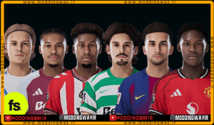 فیس پک Update Vol 123 برای PES 2021