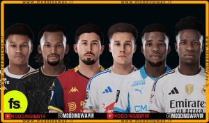 فیس پک Update Vol 125 برای PES 2021