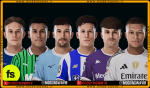 فیس پک Update Vol 126 برای PES 2021