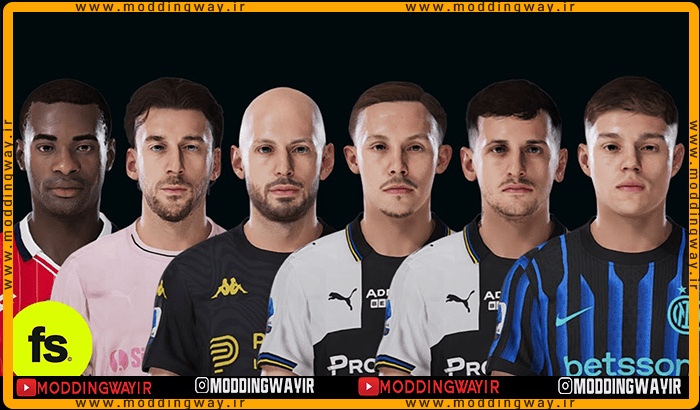 فیس پک Update Vol 127 برای PES 2021