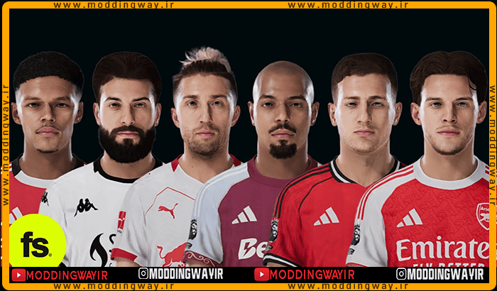 فیس پک Update Vol 128 برای PES 2021