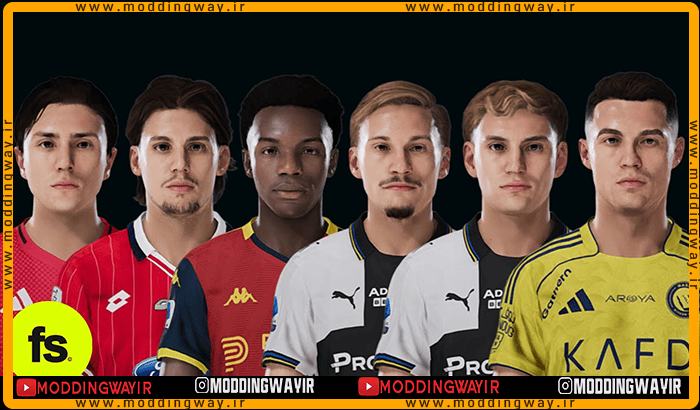 فیس پک Update Vol 129 برای PES 2021