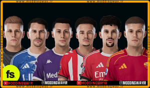 فیس پک Update Vol 130 برای PES 2021
