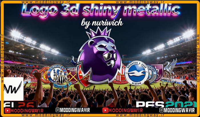 لوگو پک Premier League 3D