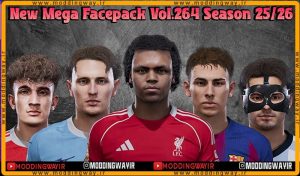 فیس پک new season 25/26 v264