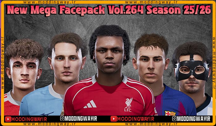 فیس پک new season 25/26 v264