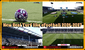 ماد چمن Like eFootball 2026 برای PES 2021