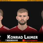فیس Konrad Laimer برای PES 2017 - آپدیت 13 دی 1404