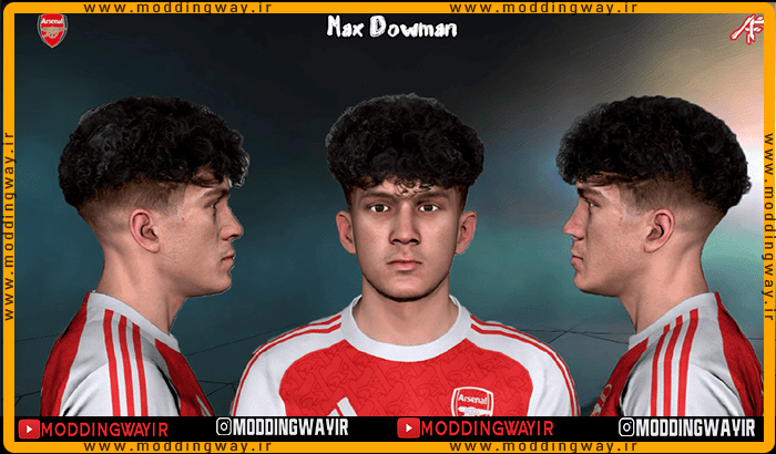 فیس Max Dowman برای PES 2017