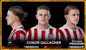فیس Conor Gallagher برای PES 2021 - آپدیت 11 دی 1404