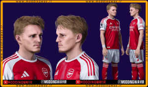 فیس Martin Odegaard برای PES 2021 - آپدیت 14 دی 1404