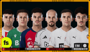 فیس پک Update Vol 132 برای PES 2021