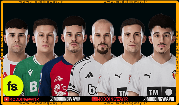 فیس پک Update Vol 132 برای PES 2021