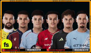 فیس پک Update Vol 134 برای PES 2021