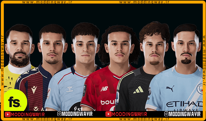 فیس پک Update Vol 134 برای PES 2021