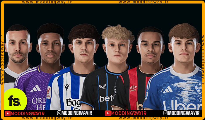 فیس پک Update Vol 135 برای PES 2021