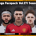 فیس پک new season 25-26 v271 برای PES 2021