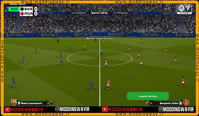 ماد گیم پلی Next-Gen Like EA FC 2026 برای PES 2021