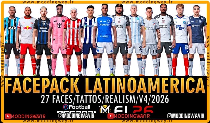 فیس پک Latino Americano v4