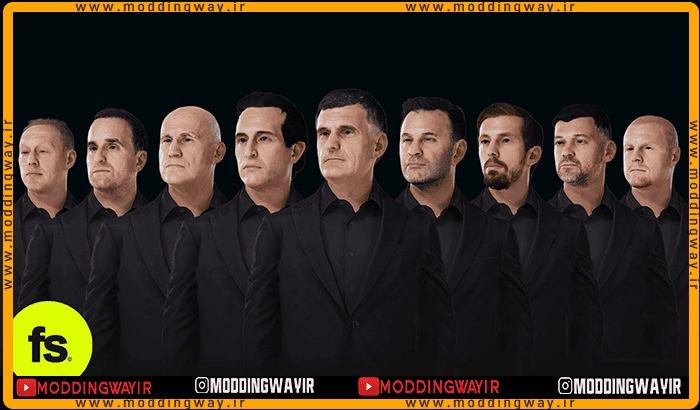 فیس پک ML Manager v2 برای PES 2021