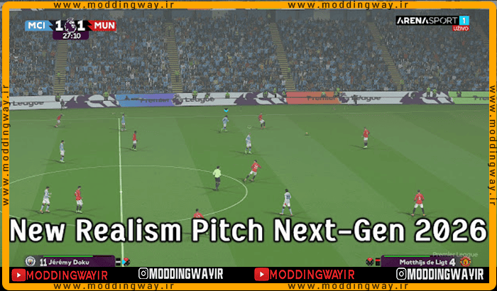 ماد گرافیکی Next-Gen 2026 برای PES 2021