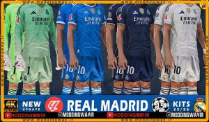 کیت پک Real Madrid 2025-26
